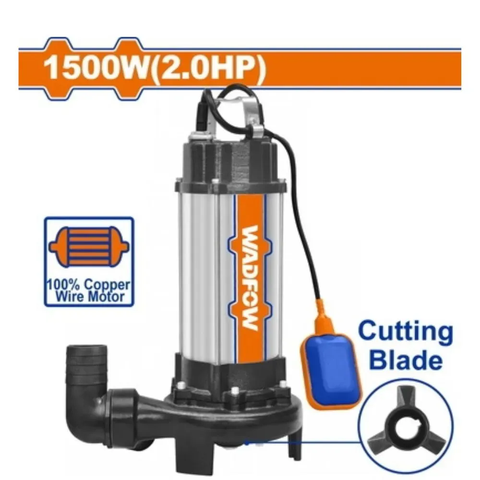 Máy bơm chìm nước thải 1500W(2.0HP) Wadfow WWPWA05