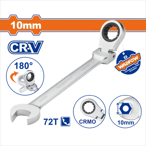 Cờ lê vòng miệng tự động lắc léo 10mm-Wadfow WSA6110