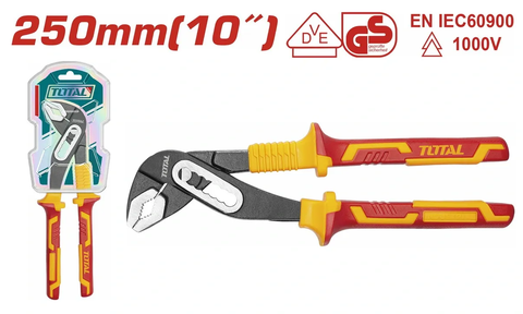Kềm mỏ quạ cách điện 
10"/ 250mm -TOTAL-THTIP28101
