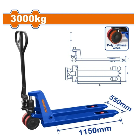 Xe nâng tay 3000kg Wadfow WNH1R30