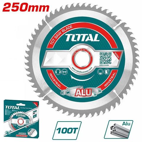 Lưỡi cưa TCT (cưa nhôm - mỏng) 2T5*100R -TOTAL-TAC23314410T