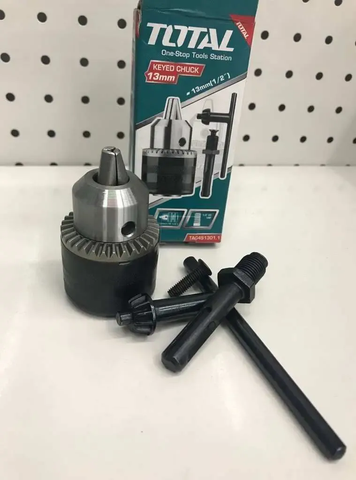 Đầu khoan (13mm) kèm khớp nối -TOTAL-TAC451301.1