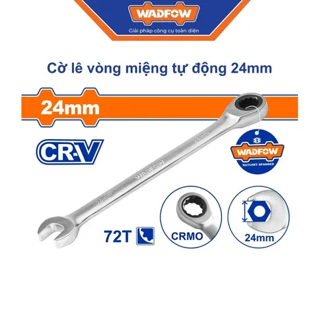 Cờ lê vòng miệng tự động 24mm-Wadfow WSA5124