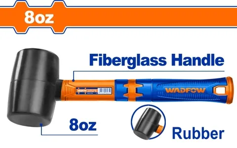 Búa tạ cao su đen 220g-Wadfow WHM7301