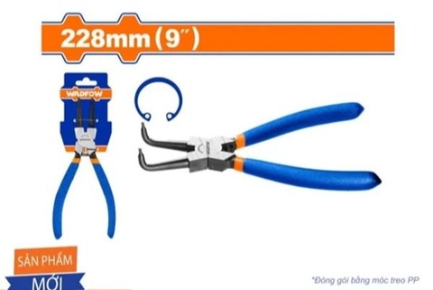 Kềm mở phe mũi cong vòng trong 228mm(9")-Wadfow WPL9C94