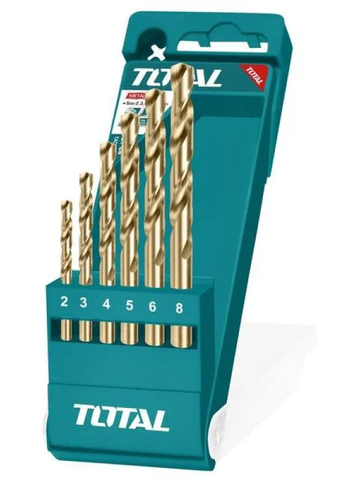 Bộ 6 mũi khoan sắt -TOTAL-TACSD0065
