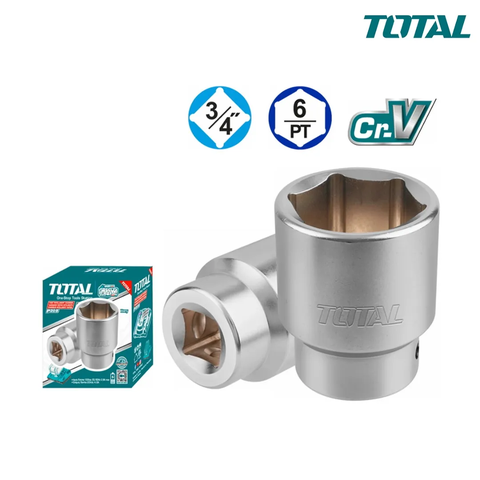 Đầu tuýp lục giác 3/4" size 41mm -TOTAL-THHAST34411