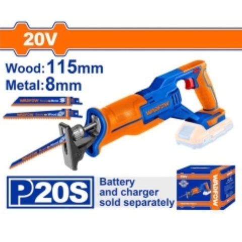Máy cưa kiếm dùng pin 20V  (không kèm pin và sạc) Wadfow  WLR15115