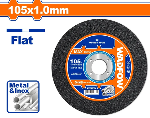 Đá cắt kim loại 105x1x16mm WADFOW WAC1341
