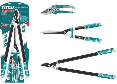 Bộ 3 kéo cắt làm vườn -TOTAL-THT1576033