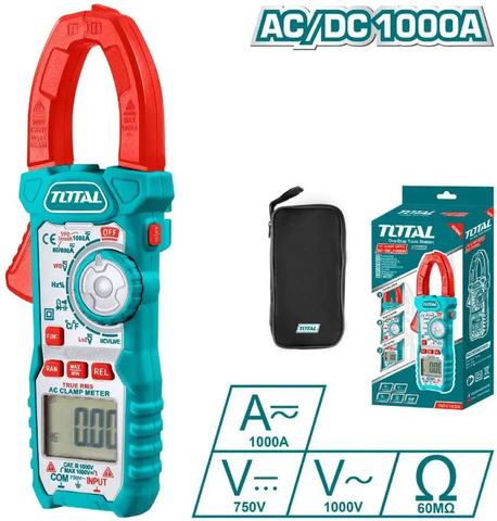 Kềm đo DC/AC -TOTAL-TMT410005