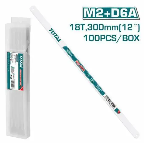 Lưỡi cưa thép kim loại 24T  (10L/gói)-TOTAL-THT572248