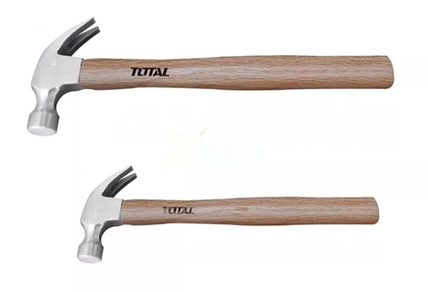 Búa nhổ đinh 450g
 (cán gỗ) -TOTAL-THTW7316