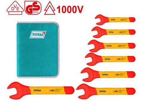 Bộ 7 cờ lê mở cách điện -TOTAL-THKISPA0701