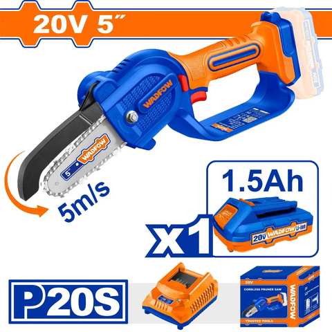 Máy cưa cắt cành dùng pin 20V Wadfow WCLP552