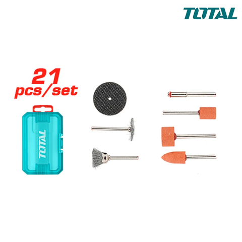 Bộ 21 linh kiện máy mài khuôn -TOTAL-TAKMG4021