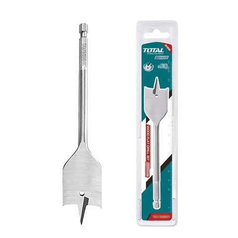 Mũi khoan gỗ đầu dẹp 
(6mm) -TOTAL-TAC160601