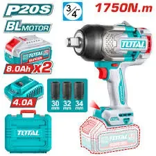 Máy siết buloong không chổi than dùng pin 20V -TOTAL-TIWLI20175