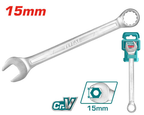 Cờ lê vòng miệng 
(15mm) -TOTAL-TCSPA151
