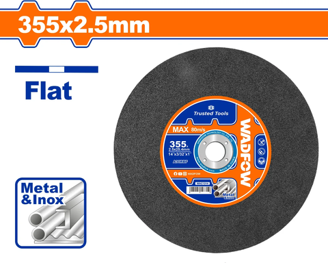Đá cắt kim loại 355x2.5x25.4mm WADFOW WAC1314