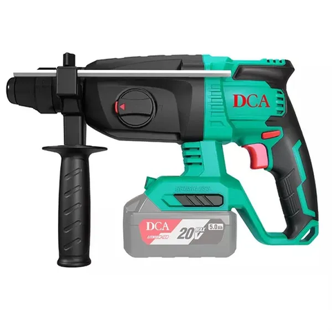 Máy khoan đục dùng pin không chổi than-DCA-ADZC04-24Z ( TẶNG ĐẾ CHUYỂN)