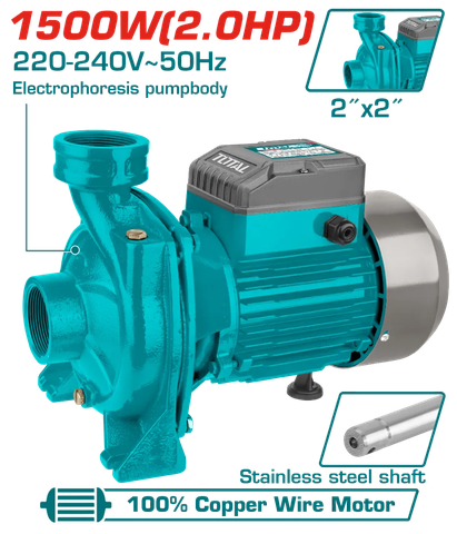 Máy bơm nước  1500W (2HP)-TOTAL-TWP2150026