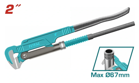 Mỏ lết 90 độ theo CN nặng của Thụy Điển -TOTAL-THT172021