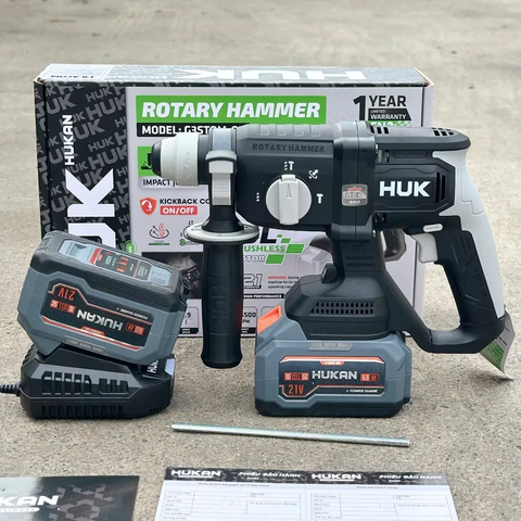 MÁY KHOAN BÊ TÔNG PIN 3 CHỨC NĂNG (GEN 3)- HUKAN -G3STOM-O2
