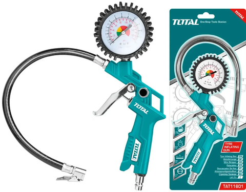 Súng bơm lốp xe ô tô dùng khí -TOTAL-TAT11601
