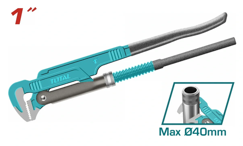 Mỏ lết 90 độ theo CN nặng của Thụy Điển -TOTAL-THT172011