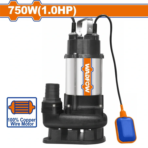 Máy bơm chìm nước thải 750W(1.0HP) Wadfow WWPWA03