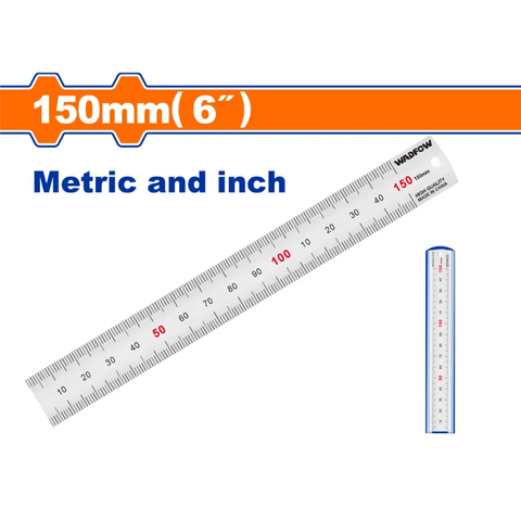 Thước lá thép 150mm(6")-Wadfow WRU1315