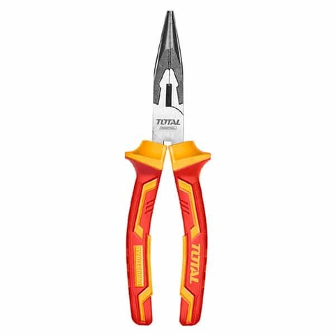 Kềm mũi nhọn mỏ dài cách điện 6''/ 160mm -TOTAL-THTIP2361