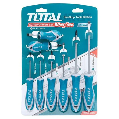 Bộ 8 tua vít -TOTAL-THT250608