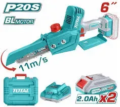 Máy cưa xích mini không chổi than dùng pin 20V-TOTAL-TGSLI20686