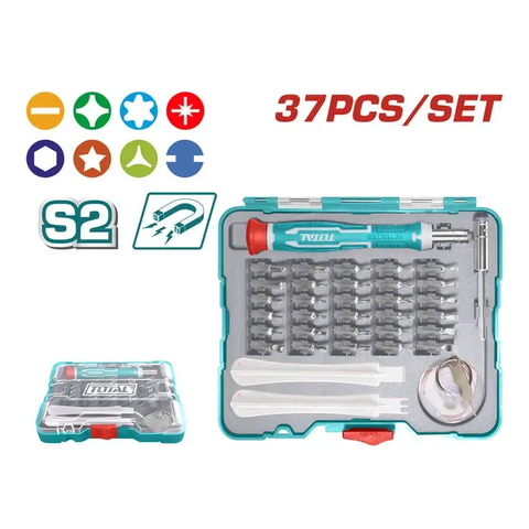 Bộ 37 tua vít chuẩn -TOTAL-TACSD30376