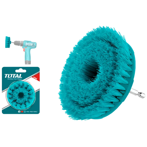 Bàn chải sợi dẻo 4 inch -TOTAL-TACM1041