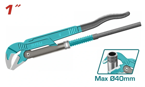 Mỏ lết 2" 45 độ theo CN nặng của Thụy Điển-TOTAL-THT172023