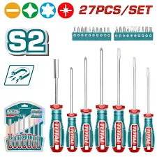 Bộ tua vít 27 chi tiết-TOTAL-TKSDS2726