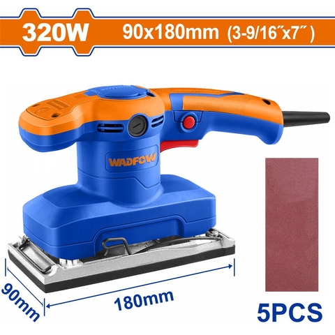 Máy chà nhám chữ nhật 320W Wadfow WFA2503