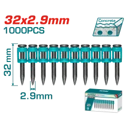 Bộ 10 đinh bê tông 32mm-TOTAL-TAC02321