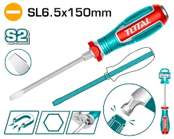 Tua vít dẹp đóng xuyên SL6.5x150mm -TOTAL-TGTSL6150