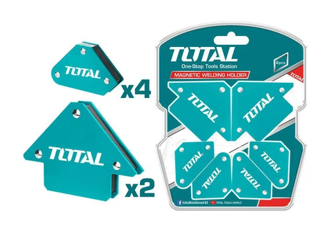 Bộ 6 ke góc nam châm hàn 3 góc -TOTAL-TAMWH6002