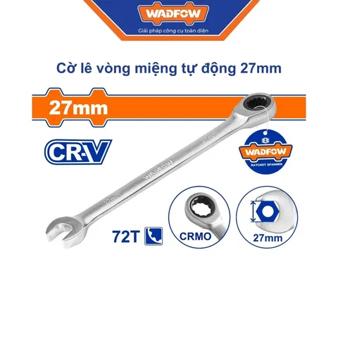 Cờ lê vòng miệng tự động 27mm-Wadfow WSA5127