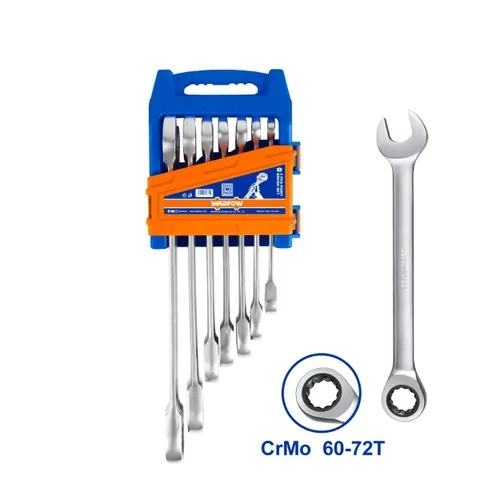 Bộ 7 cờ lê vòng miệng tự động 8-19mm-Wadfow WSP4207