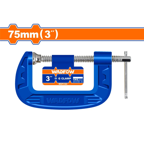 Kẹp chữ G 3"/75mm-Wadfow WCP1103