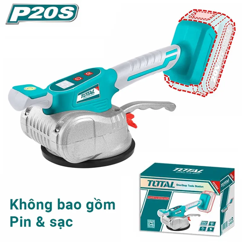 Máy rung ốp lát gạch dùng pin 20V (không kèm pin & sạc)-TOTAL-TTVLI2010