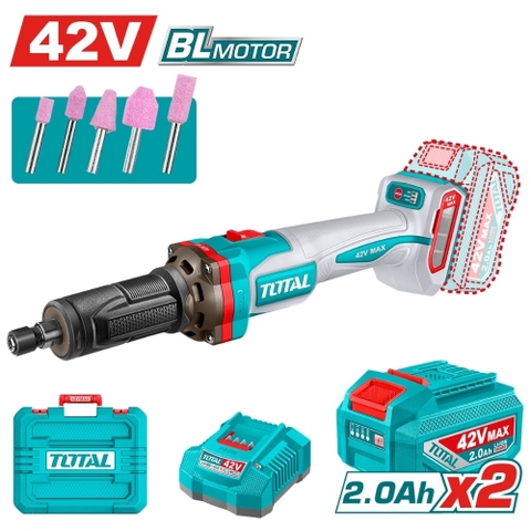 Máy mài khuôn dùng pin 42V-TOTAL-TDGLI42012