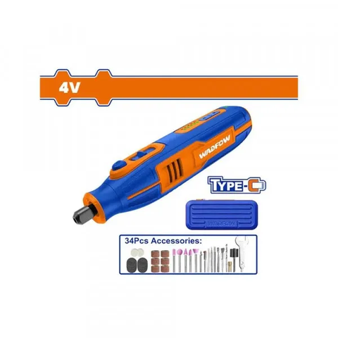 Máy mài khuôn mẫu dùng pin 4V (không kèm dây sạc) Wadfow  WRYN418