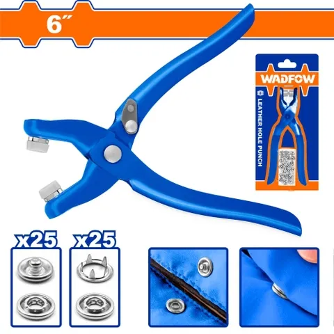 kìm bấm khuy áo 6"-Wadfow WLH4601